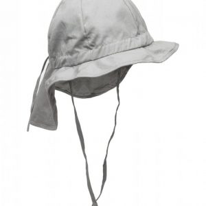 Melton Hat W/Neck & Bow Solid Col Hellehattu