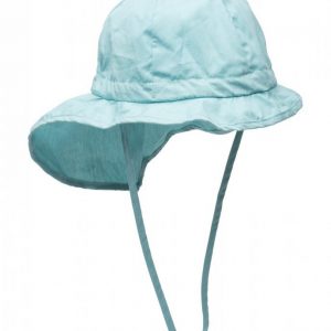 Melton Hat W/Neck & Bow Solid Col Hellehattu