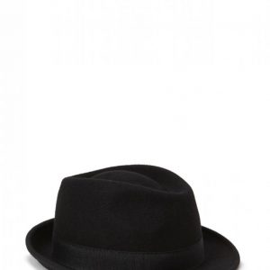 Mjm Snap Wool Felt Anthracite Hattu