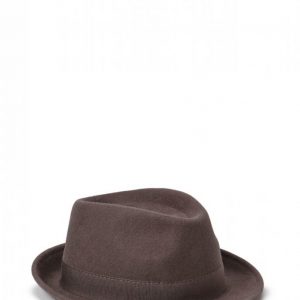 Mjm Snap Wool Felt Anthracite Hattu