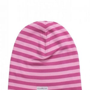 Nova Star Nb Pink Striped Beanie Pipo