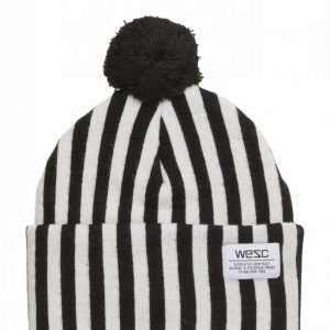 Wesc Puncho Pom Striped Beanie Pipo