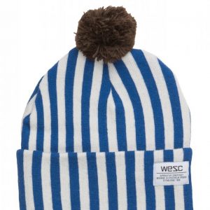 Wesc Puncho Pom Striped Beanie Pipo